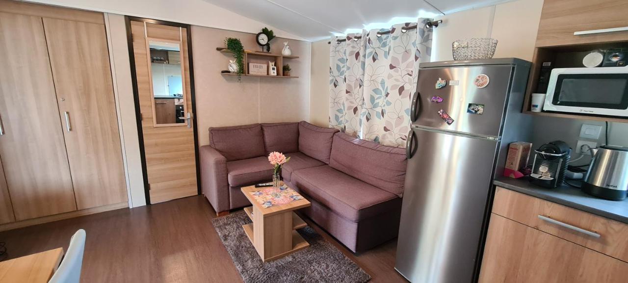 Mobil-Home 8 Personnes Vue Lac & Wi-Fi Inclus 翁赞 外观 照片